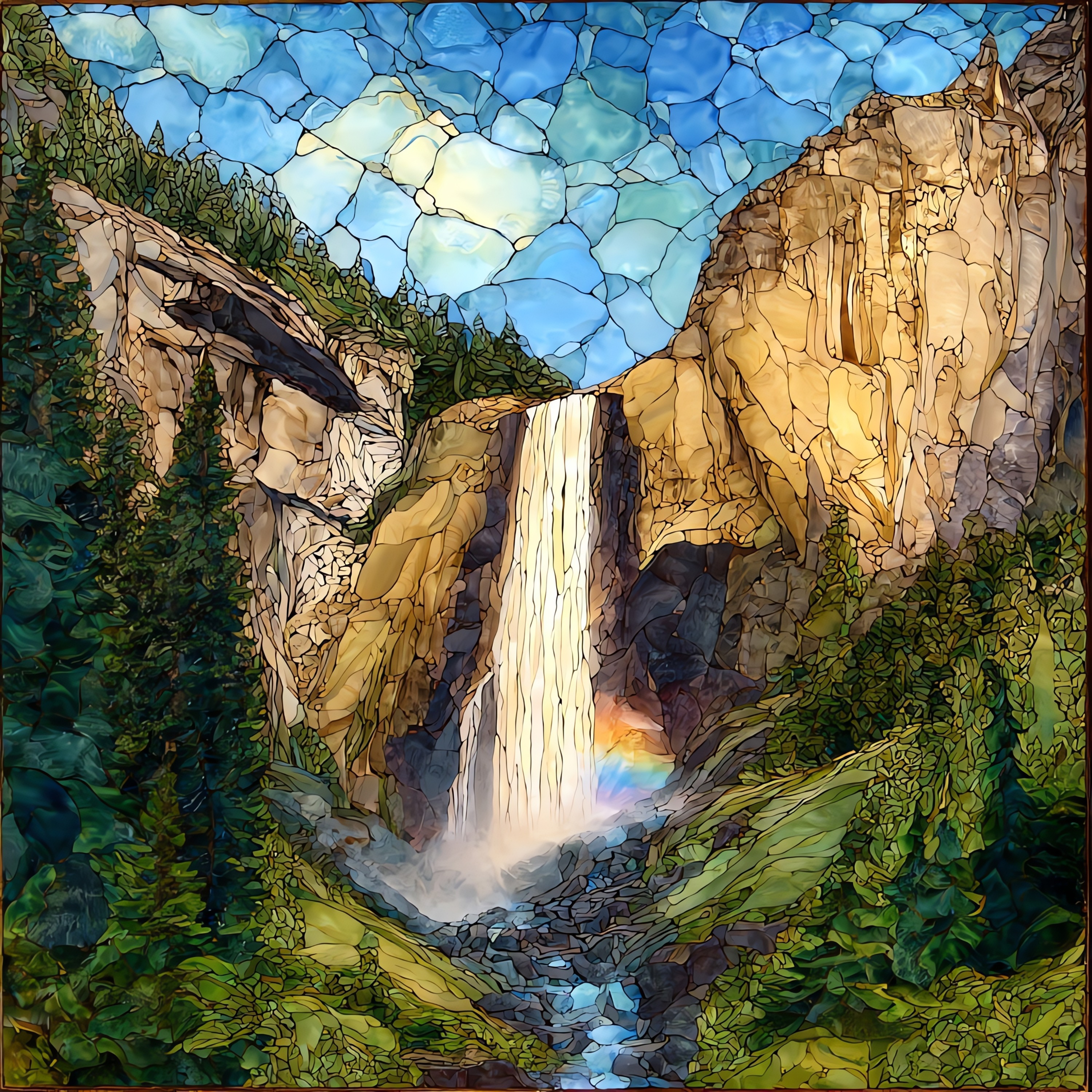 Vernal Fall Mist Trail