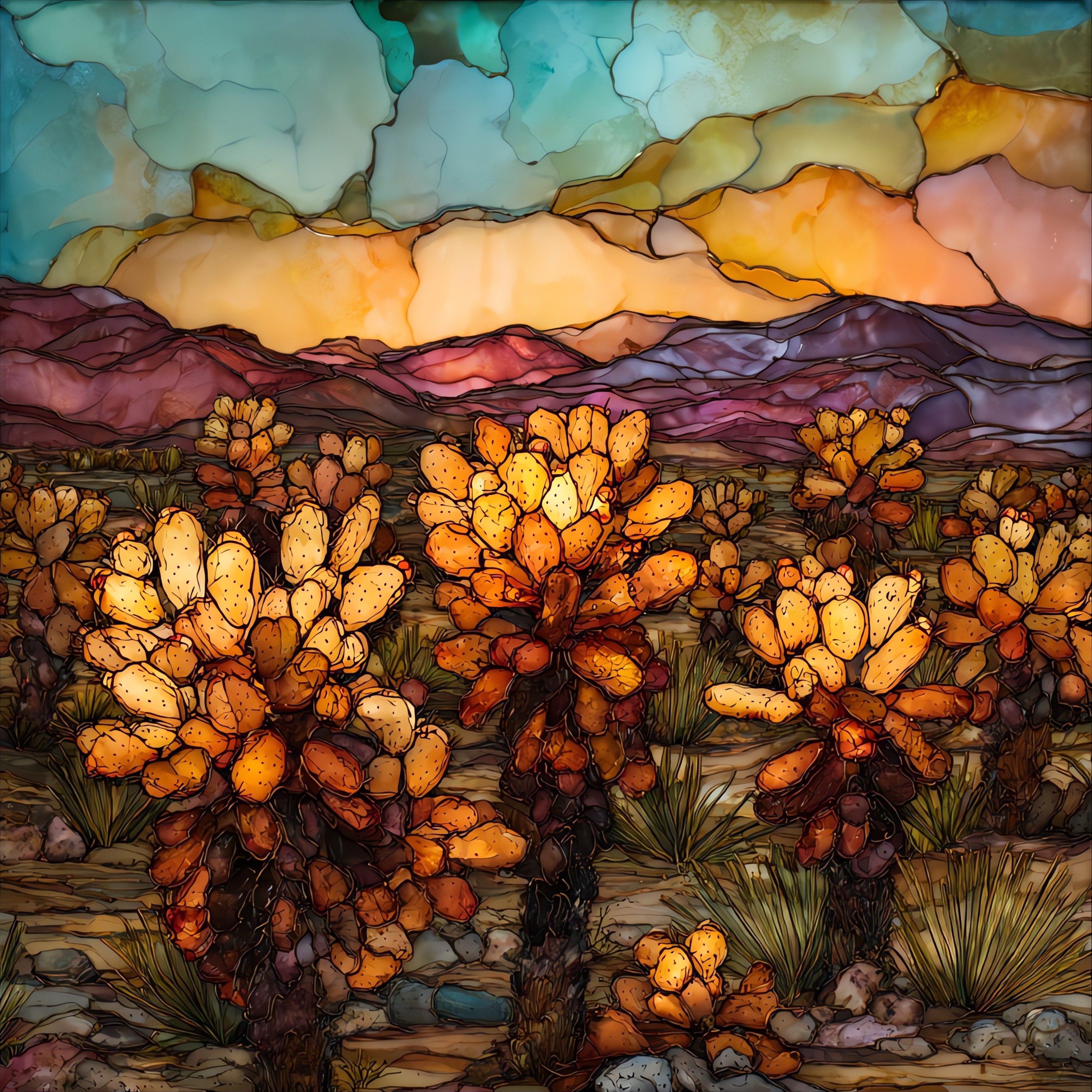 Cholla Cactus Garden