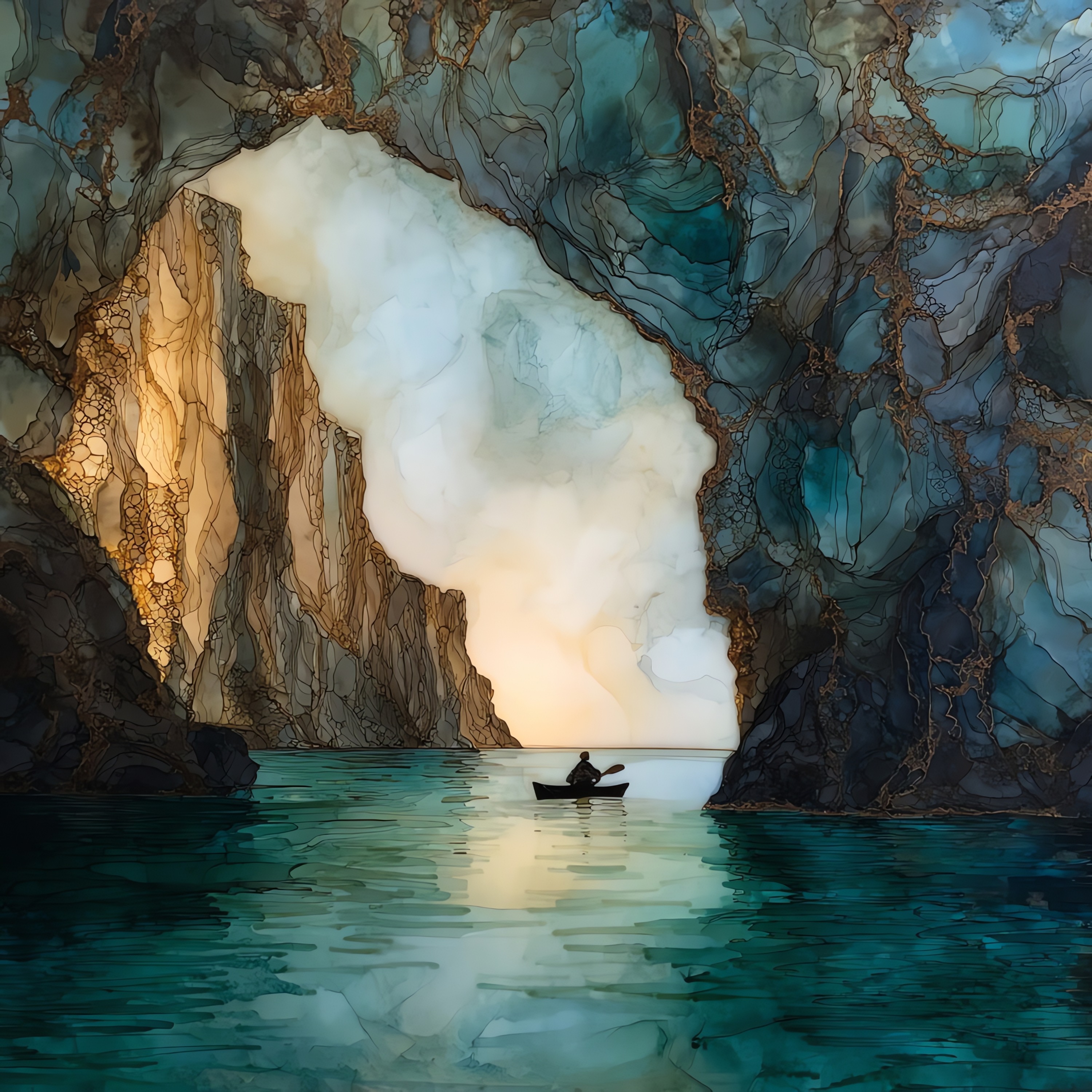Santa Cruz Island Painted Cave