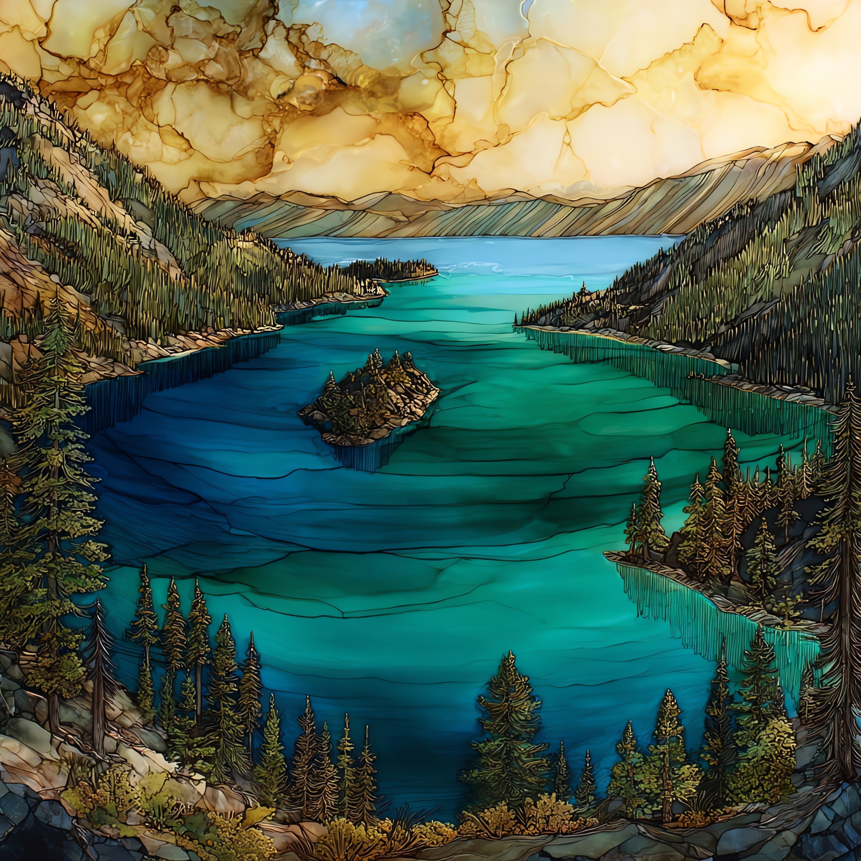 Emerald Bay Lake Tahoe
