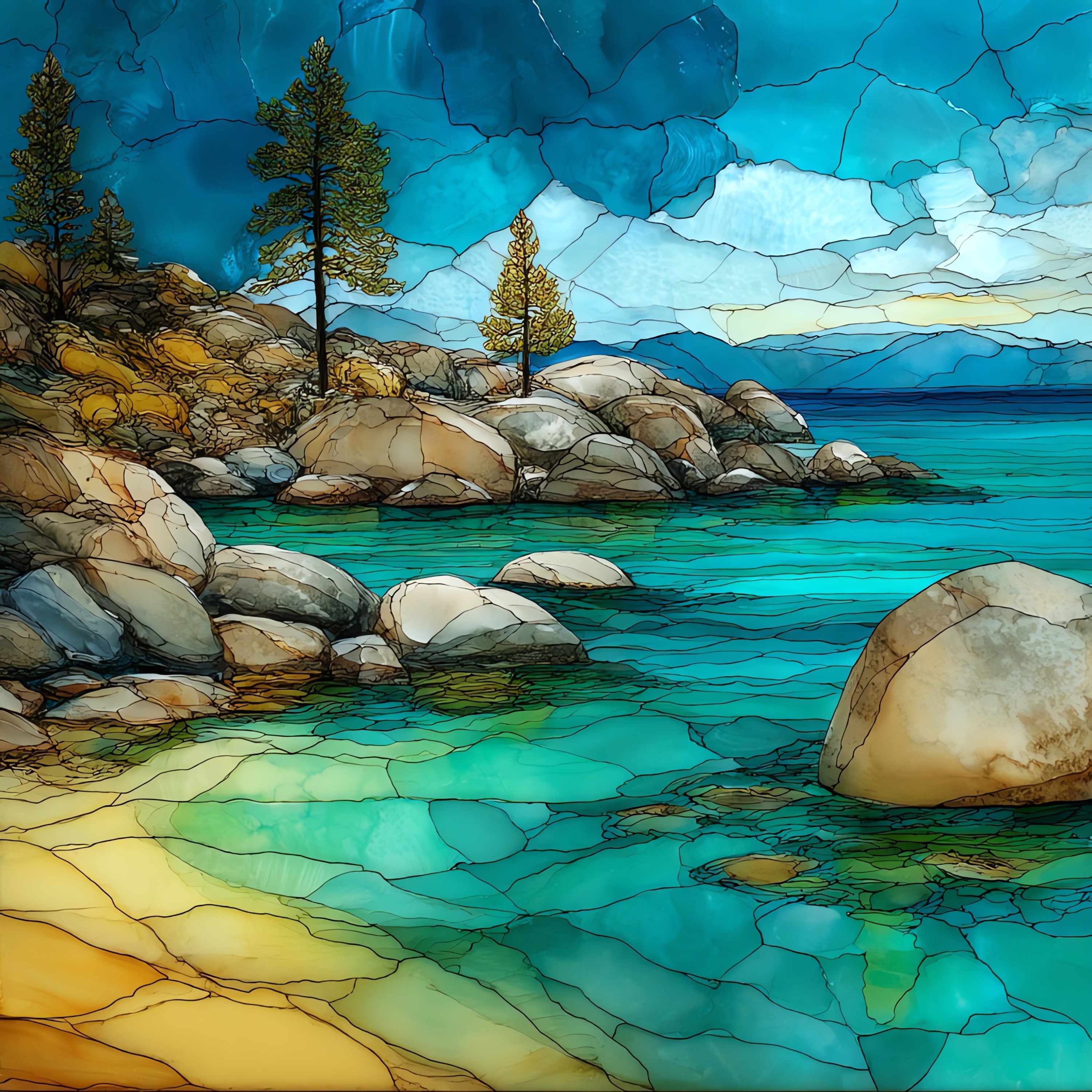 Sand Harbor Lake Tahoe