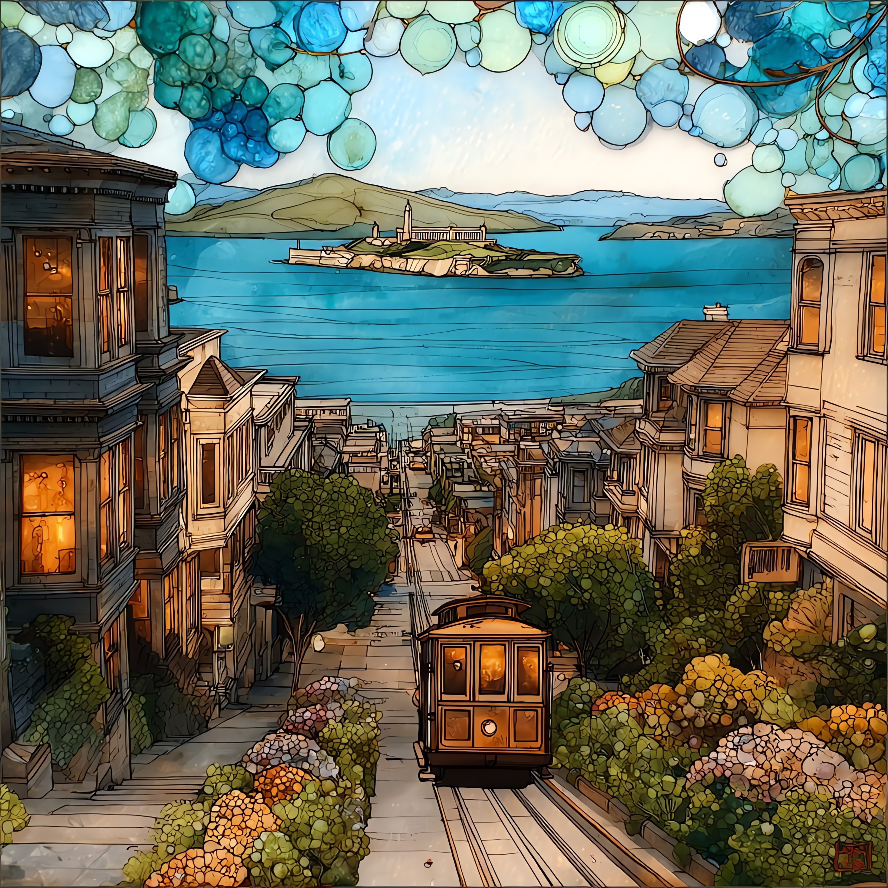 Cable Car Hyde Street