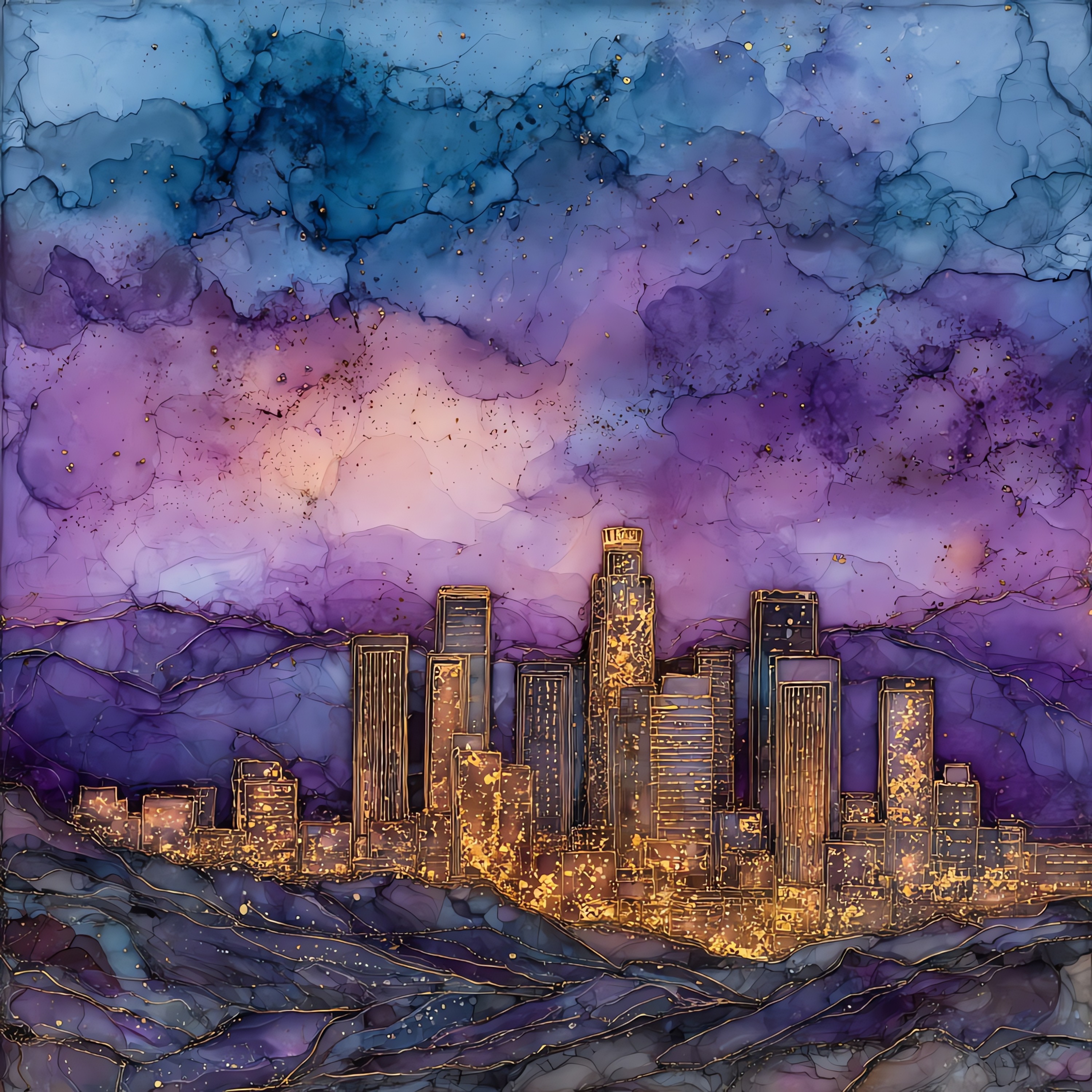 Downtown LA Skyline