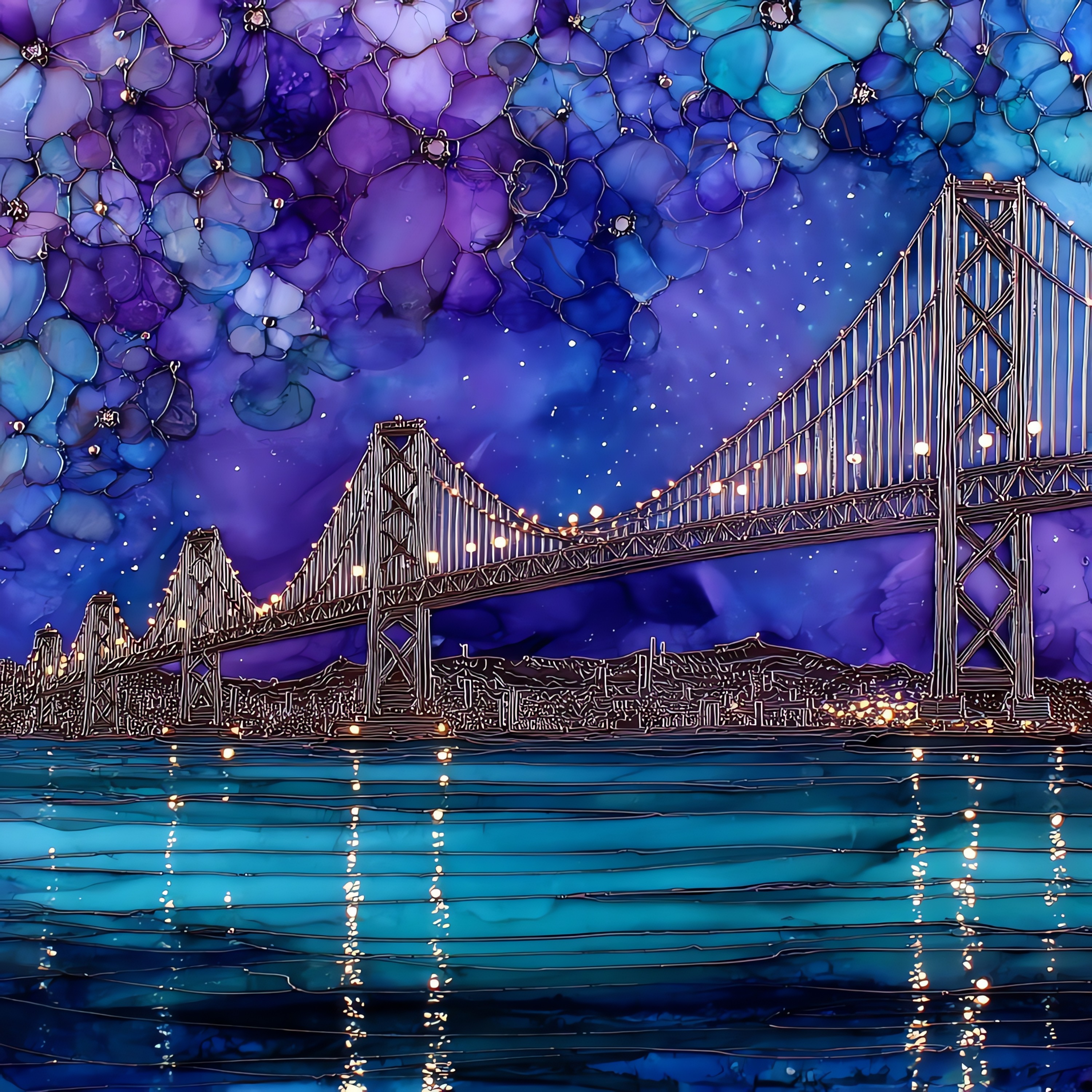 Bay Bridge Night