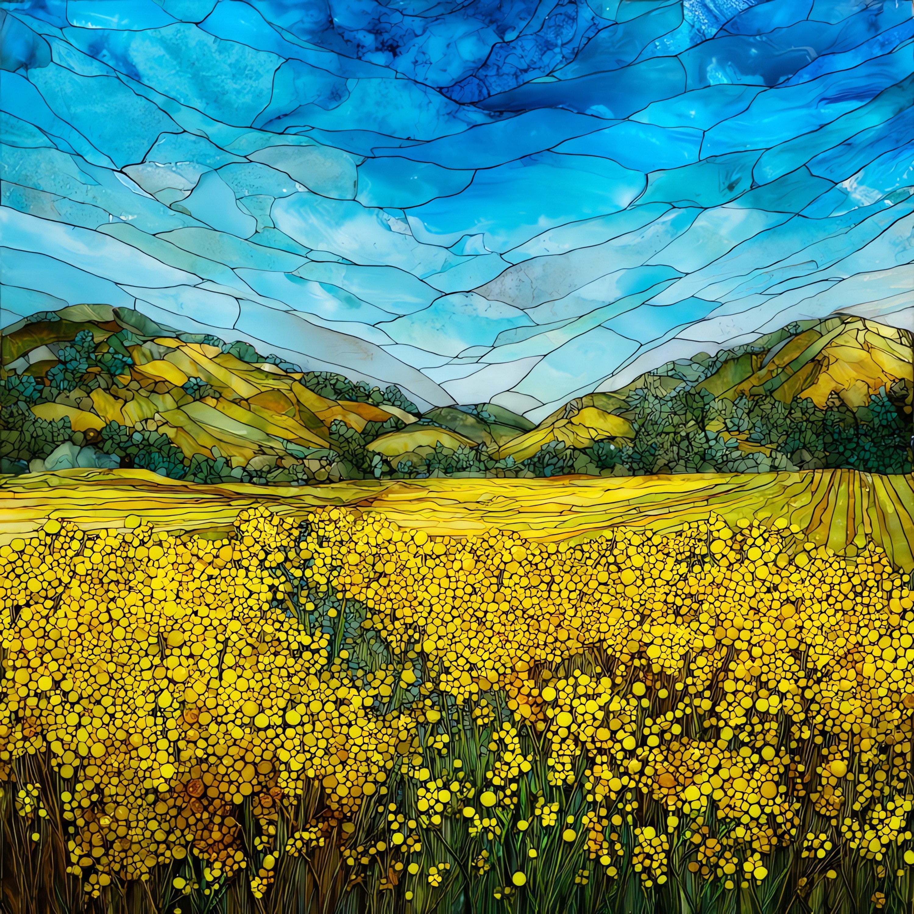 Carneros Mustard Bloom