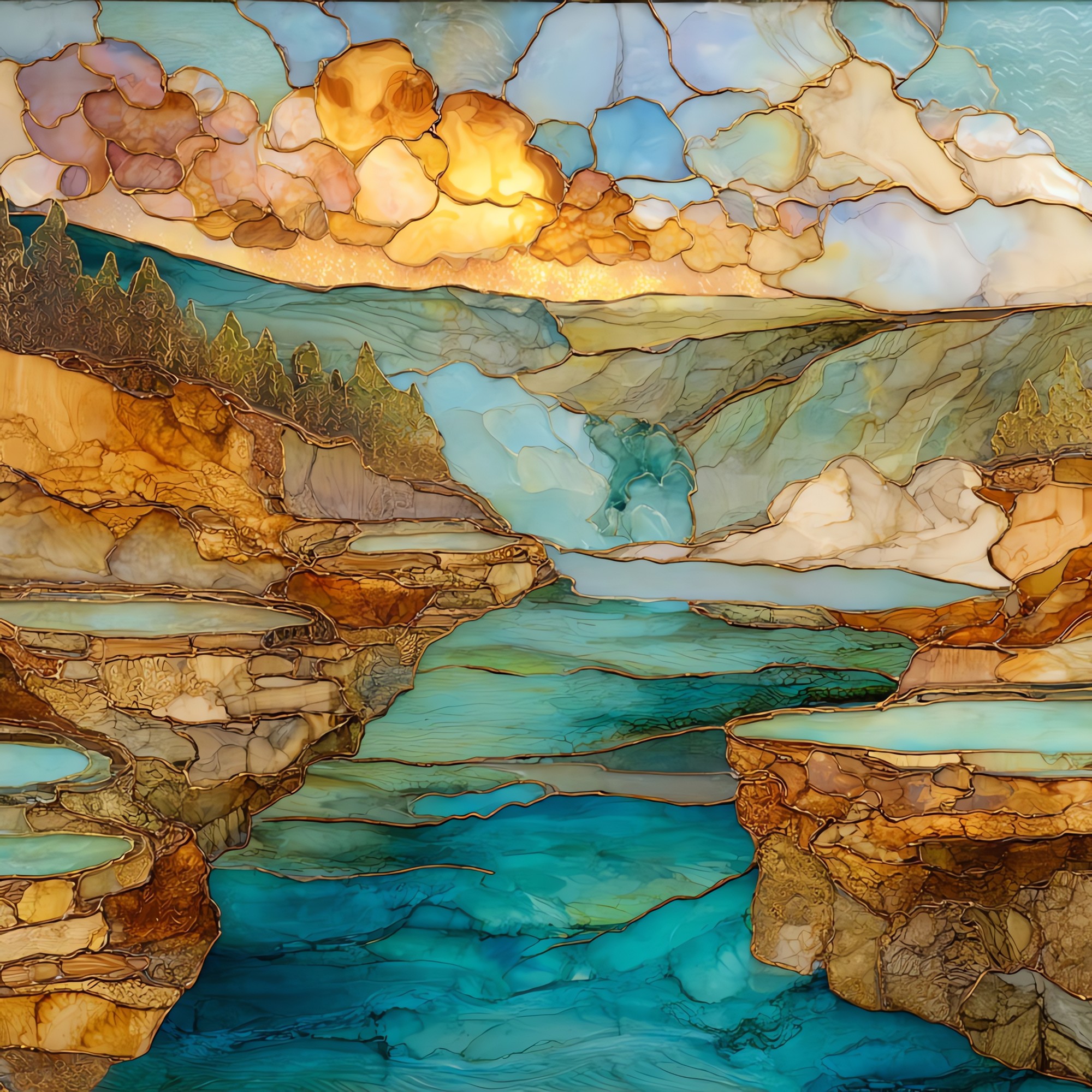 Pagosa Springs hot pools San Juans Ceramic Art Tile