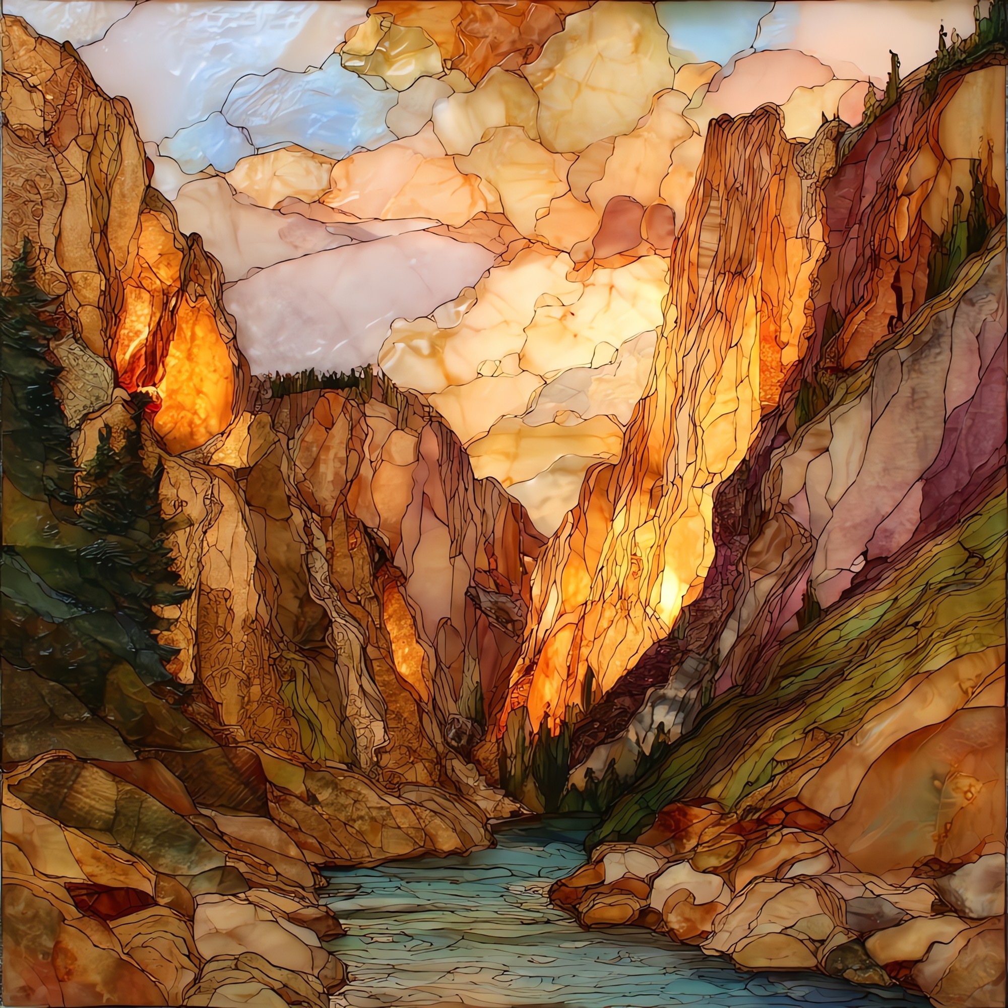 Eldorado Canyon climbing walls Front Range Ceramic Art Tile