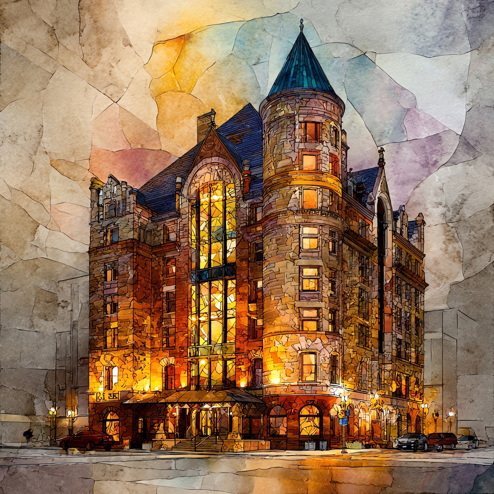 Brown Palace Denver Denver Metro Ceramic Art Tile