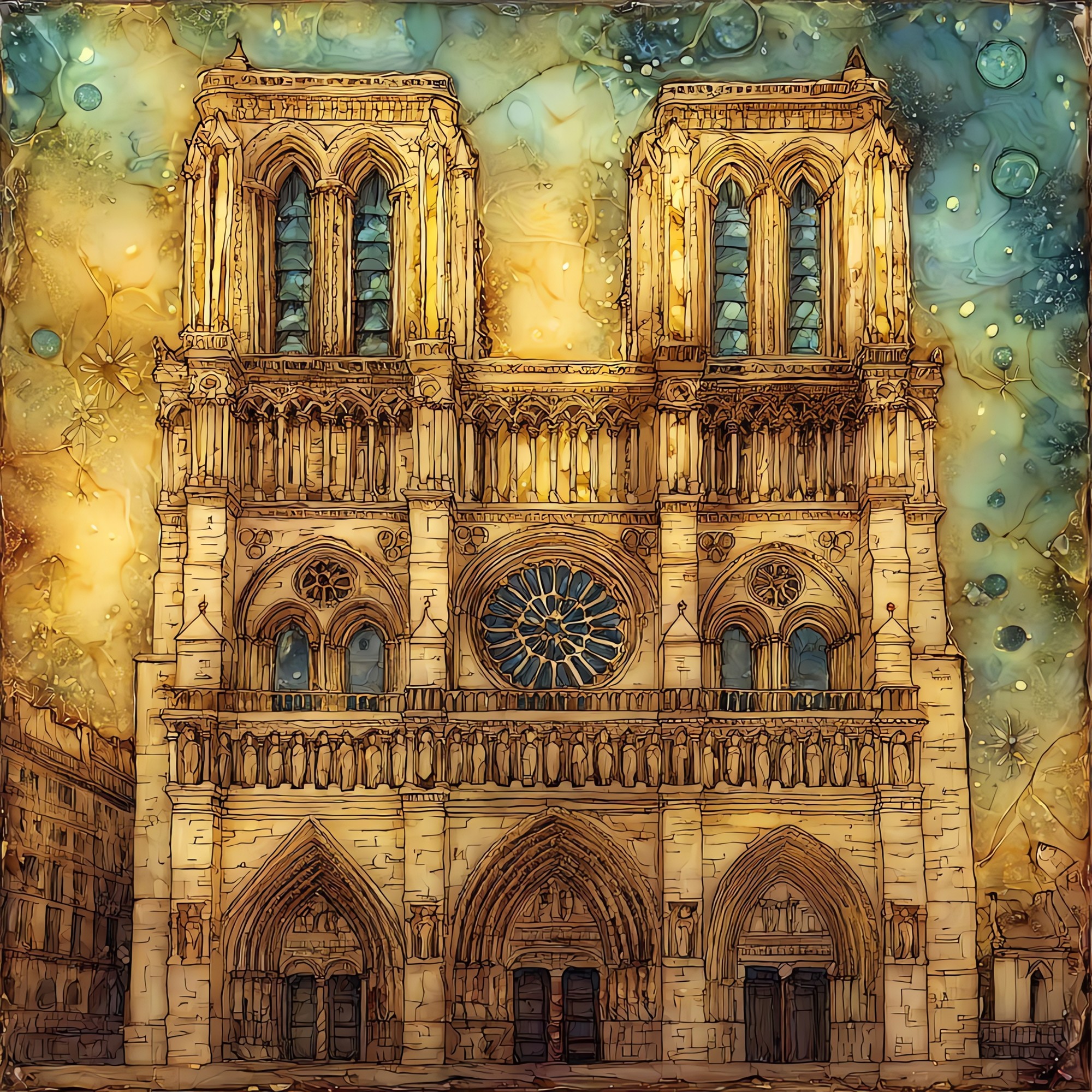 Notre-Dame de Paris West Facade