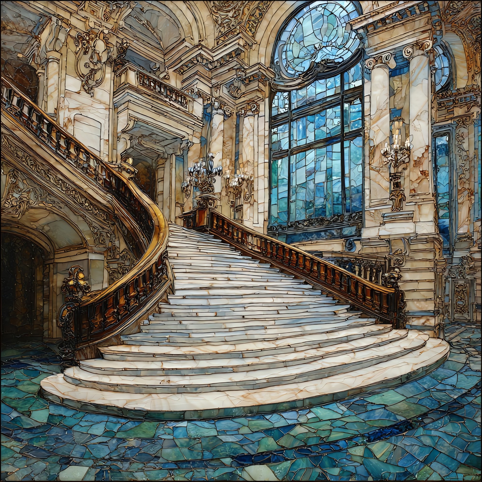 Palais Garnier Grand Staircase