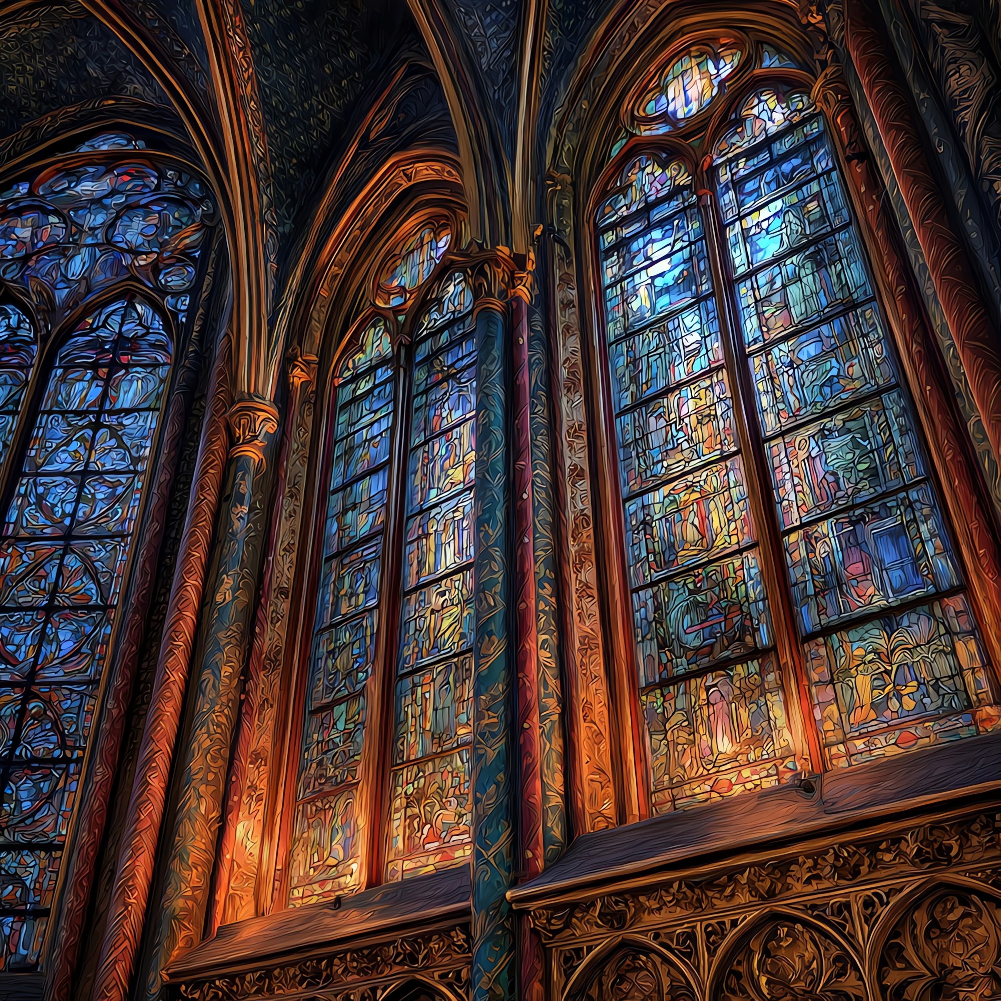 Sainte-Chapelle Upper Chapel