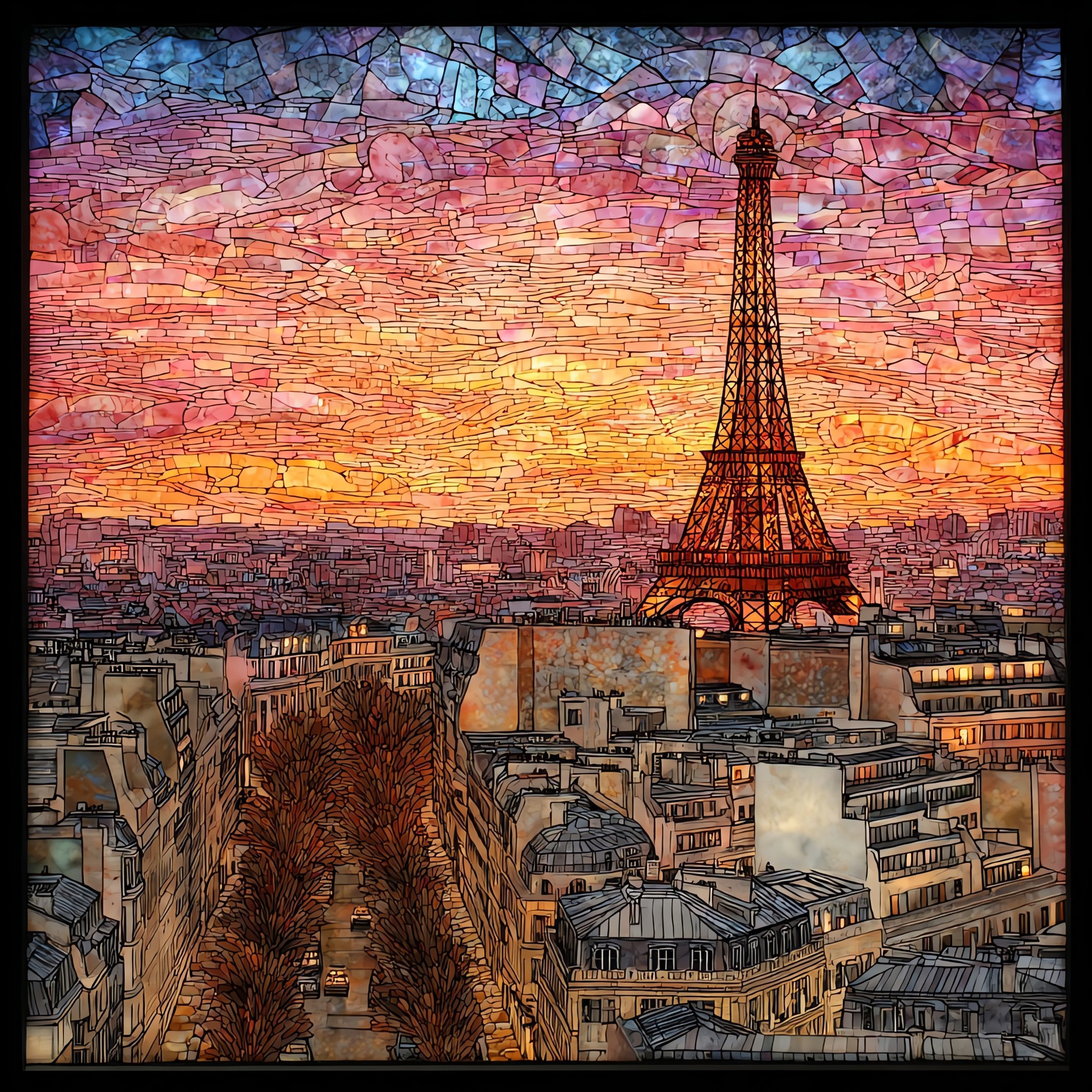 Montparnasse Tower View of Paris