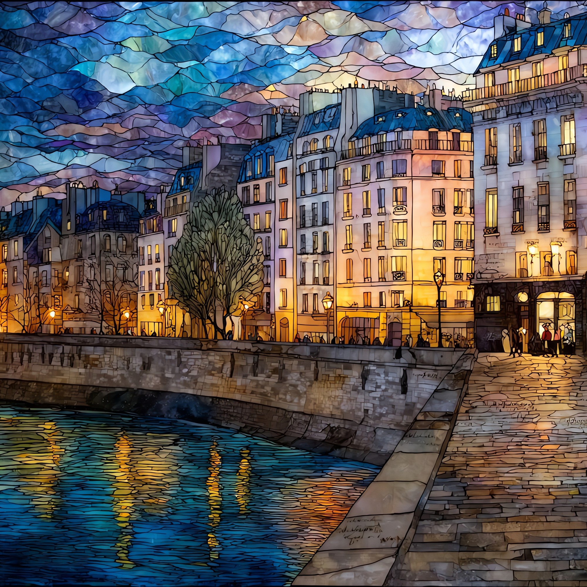 Ile Saint-Louis Quayside