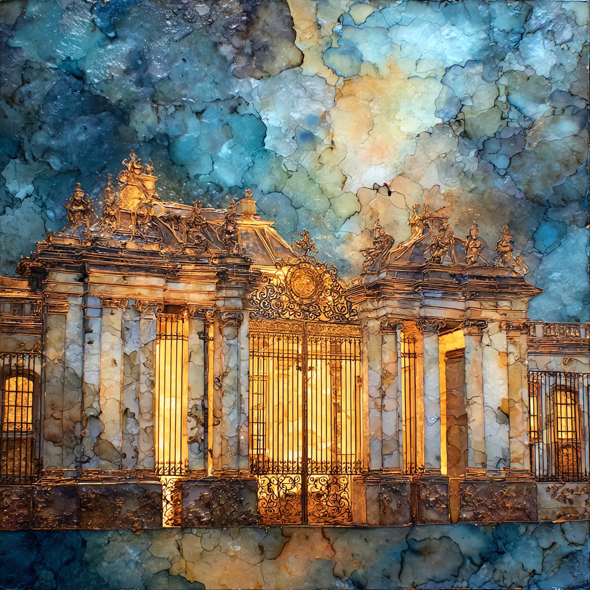 Gilded Gate of Versailles