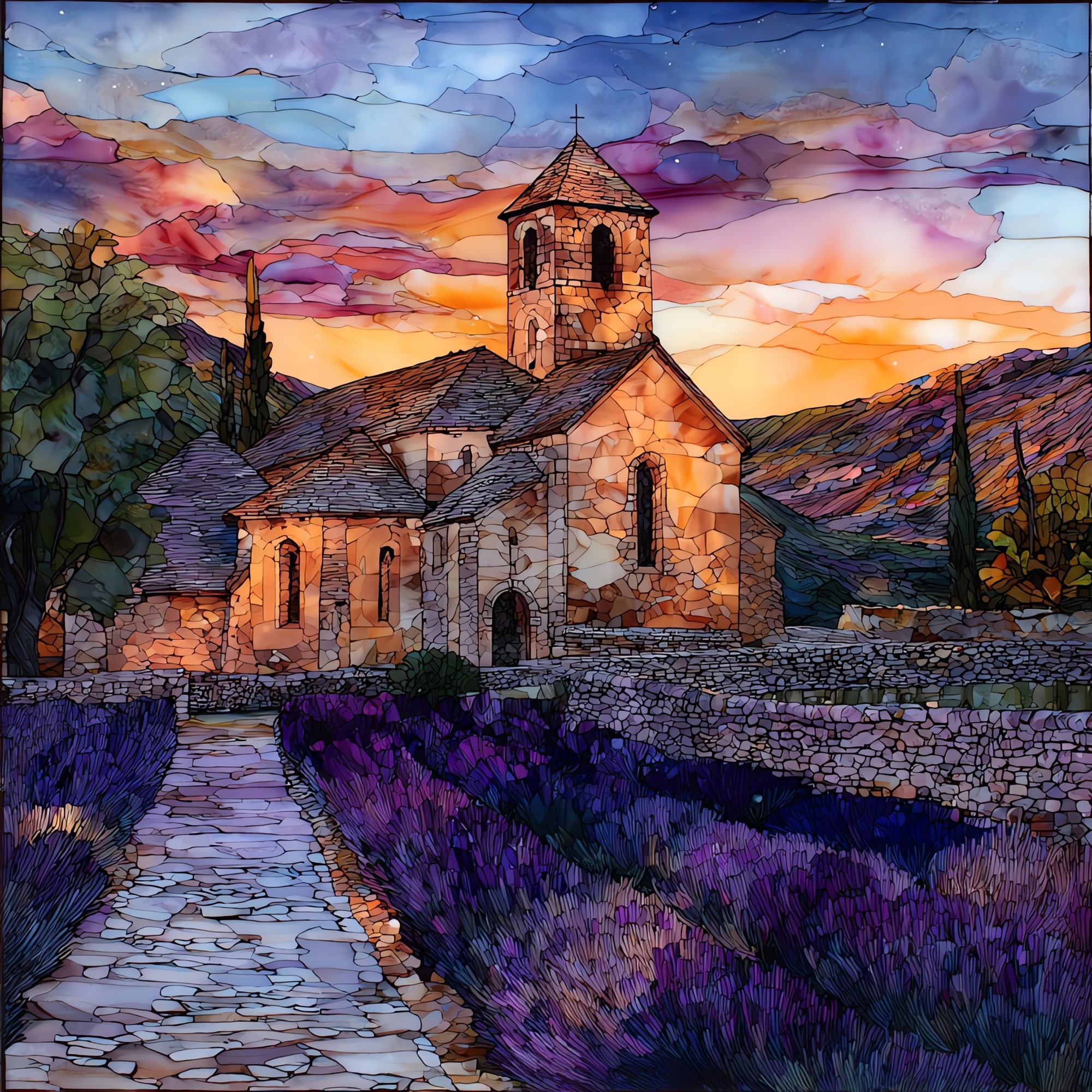 Senanque Abbey Lavender