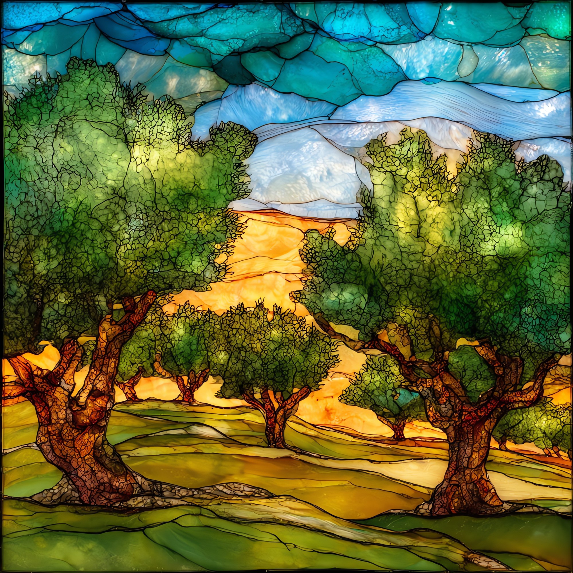 Provencal Olive Grove