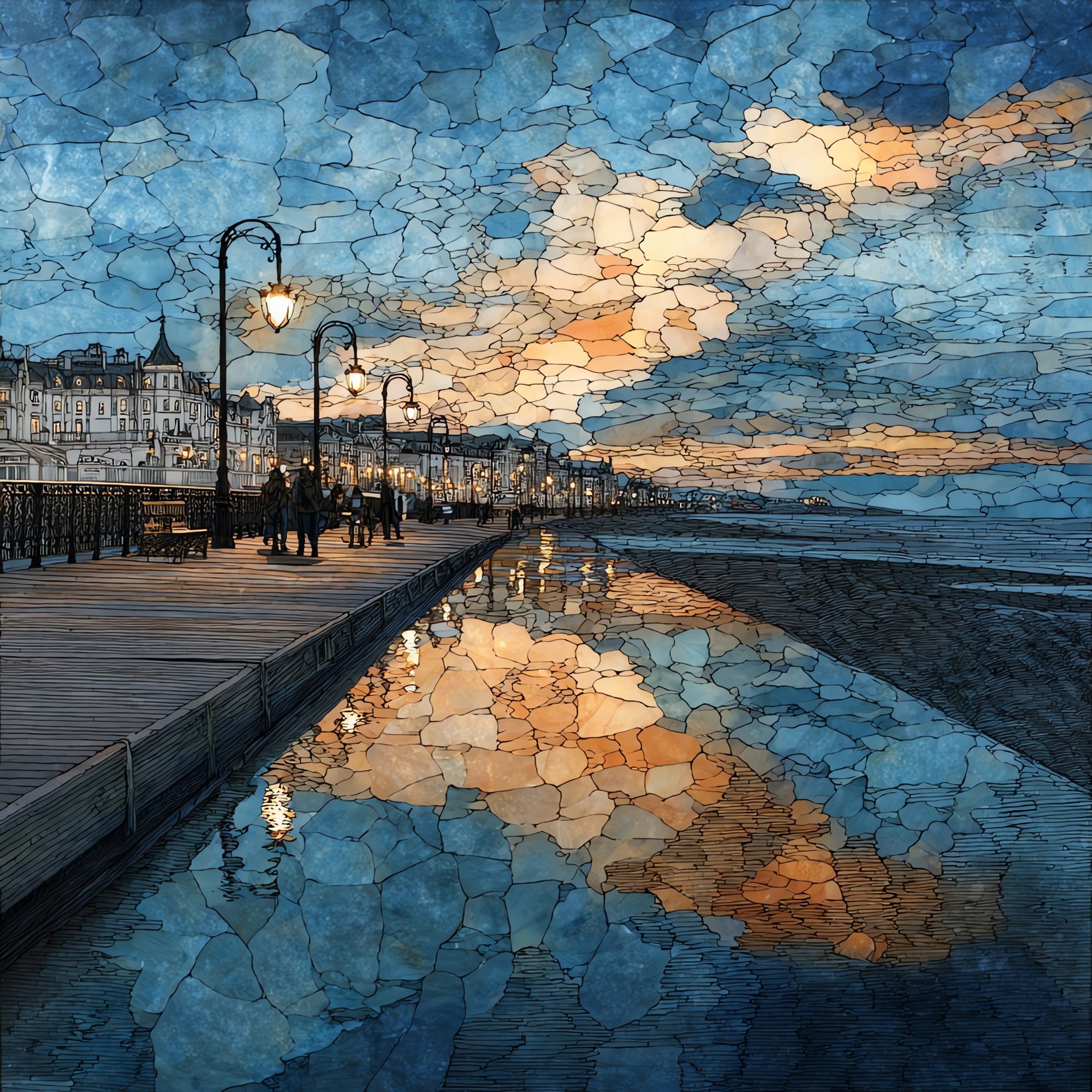 Trouville-sur-Mer Boardwalk
