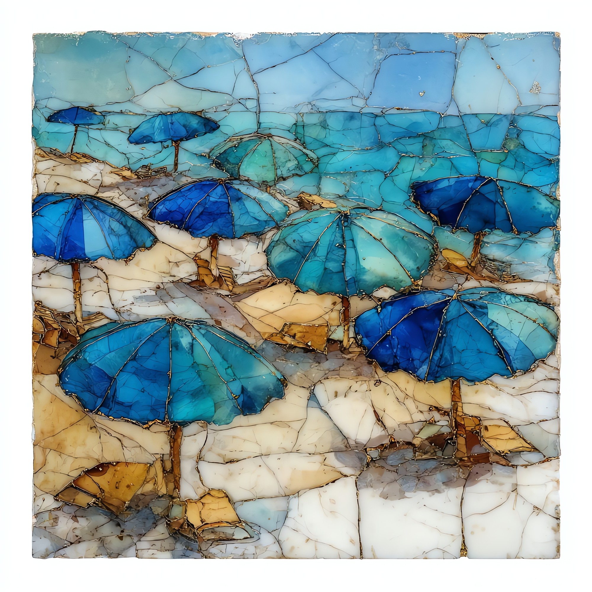 Deauville Beach Umbrellas