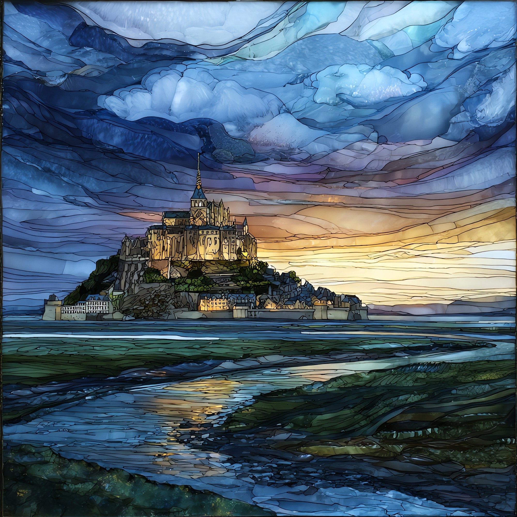 Mont-Saint-Michel Bay