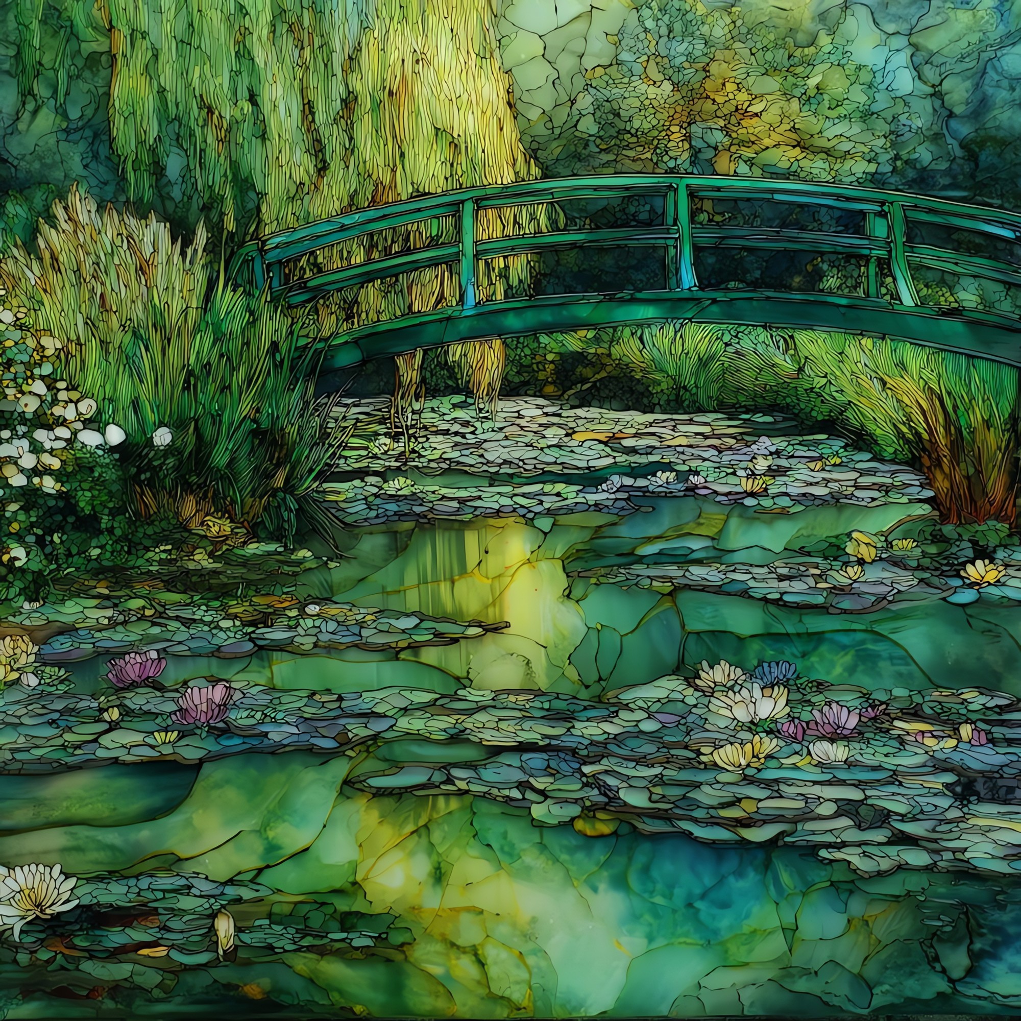 Monet's Water Lily Pond