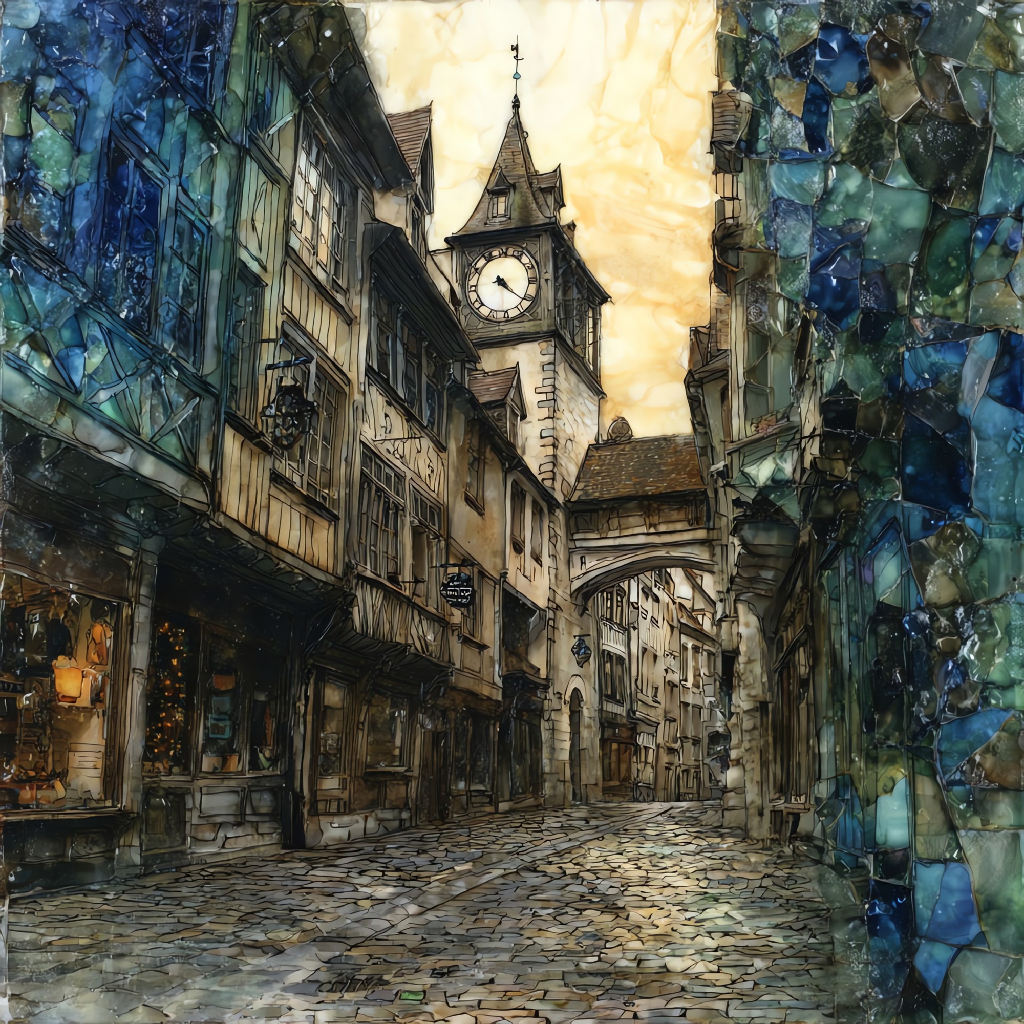 Rue du Gros-Horloge Rouen