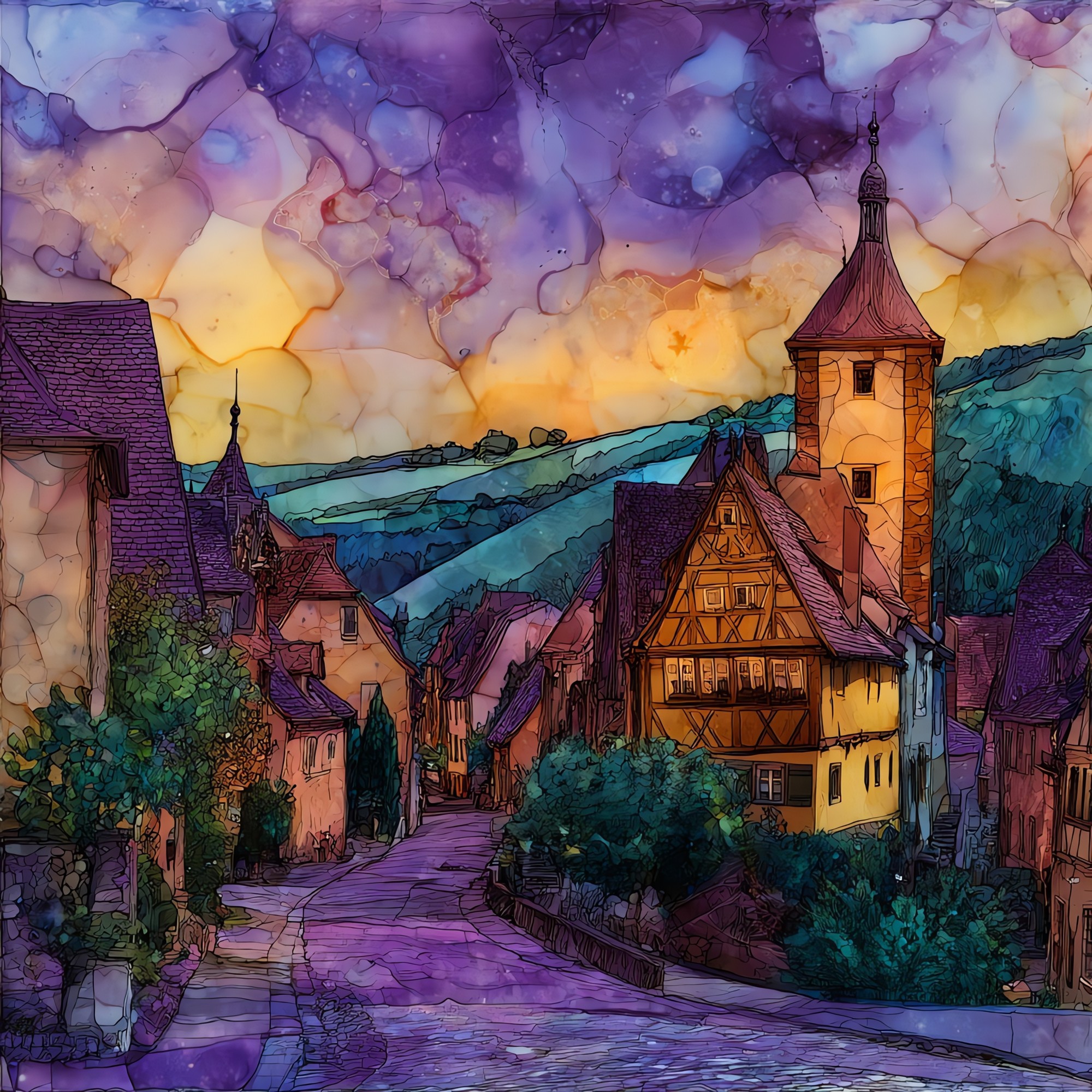 Eguisheim Concentric Village