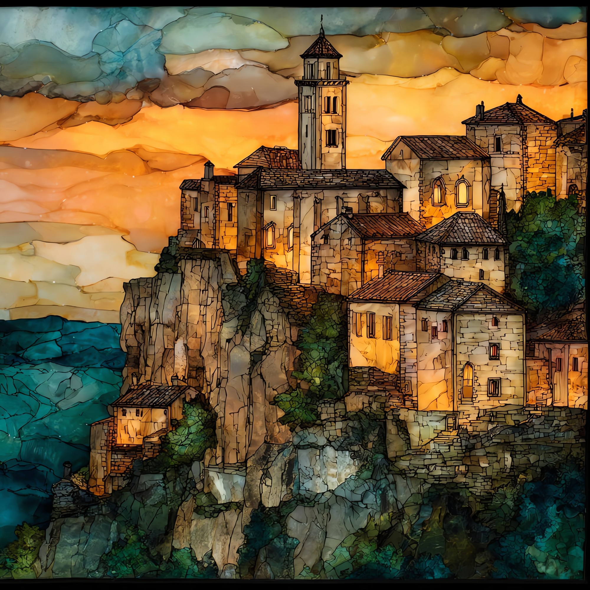 Rocamadour Cliff Sanctuary