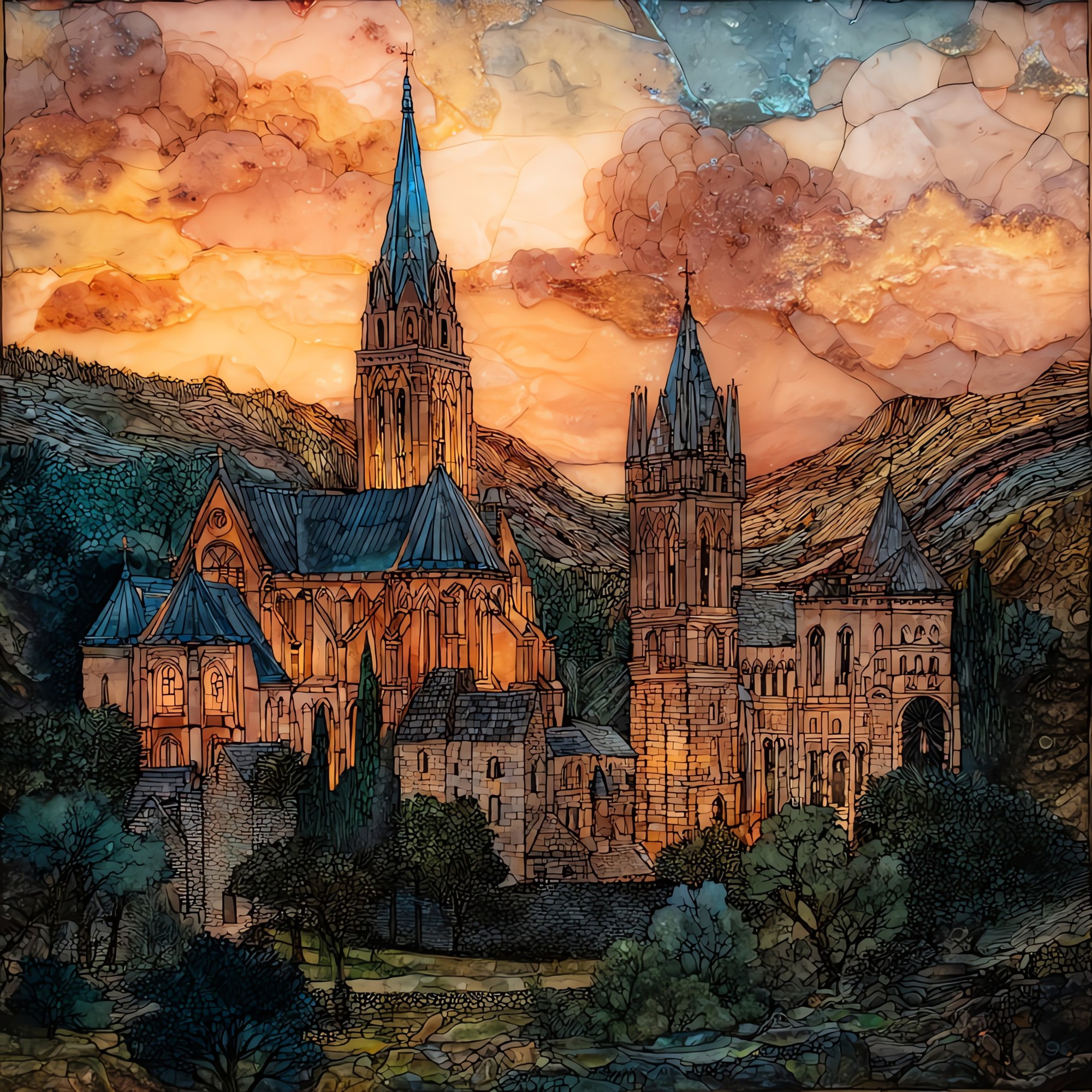 Conques Sainte-Foy Pilgrim Abbey