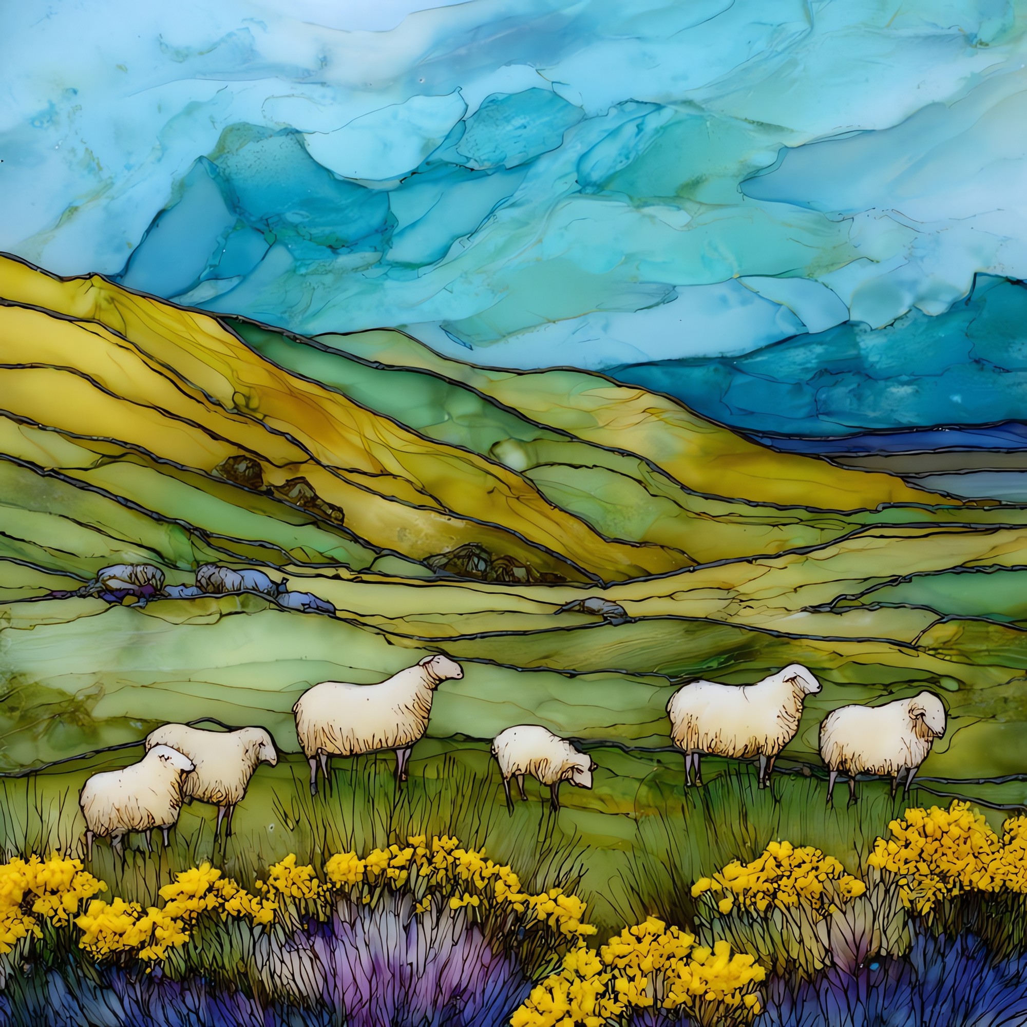 Wicklow Mountains Pastoral