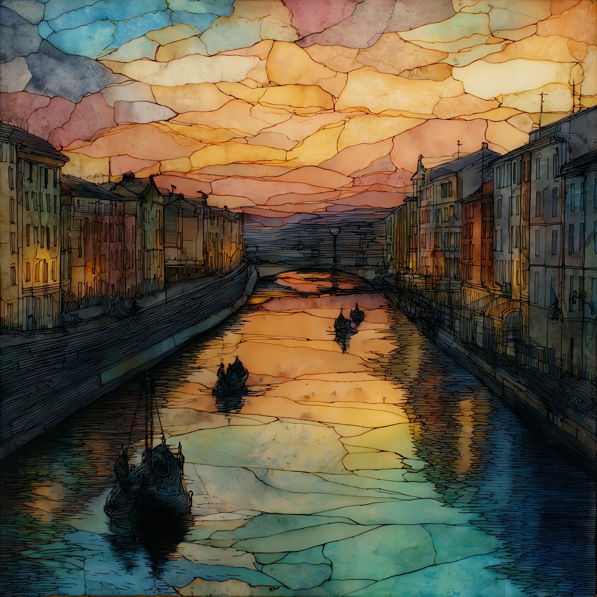 Milan Navigli Canals