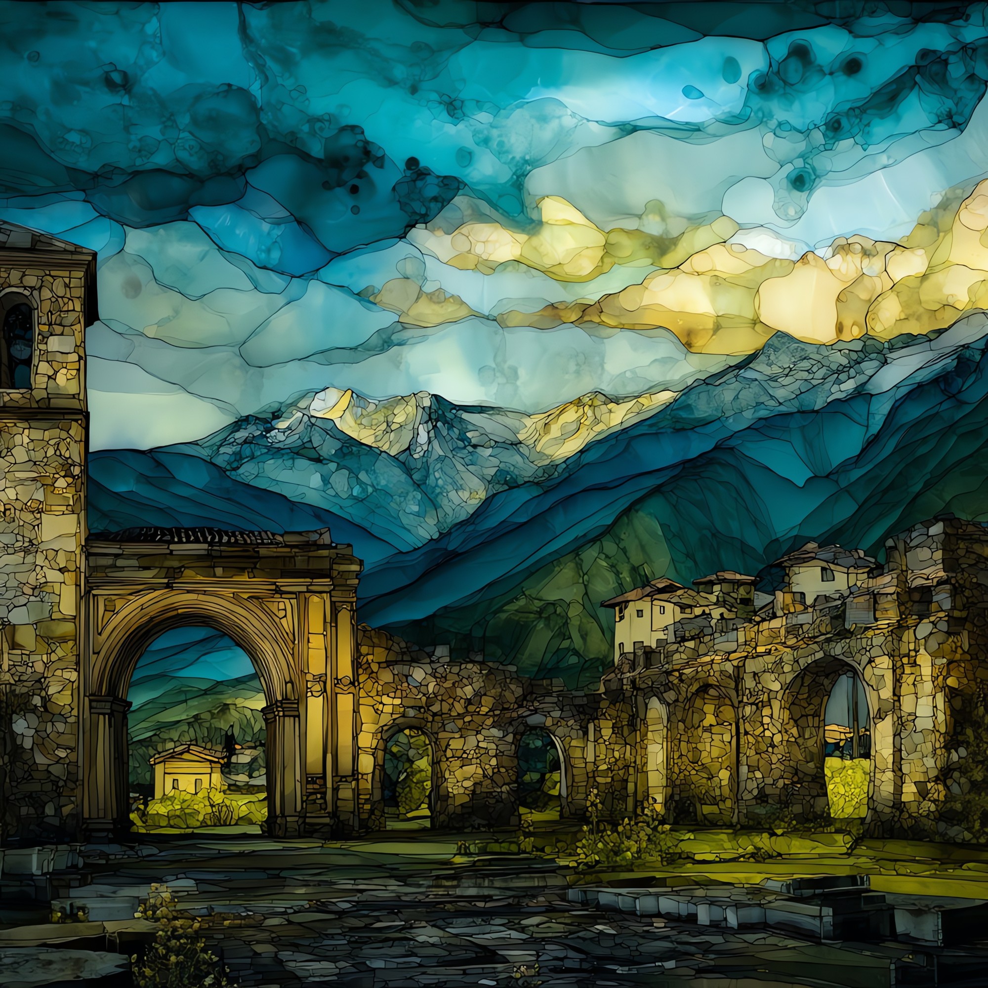 Aosta Roman Gate