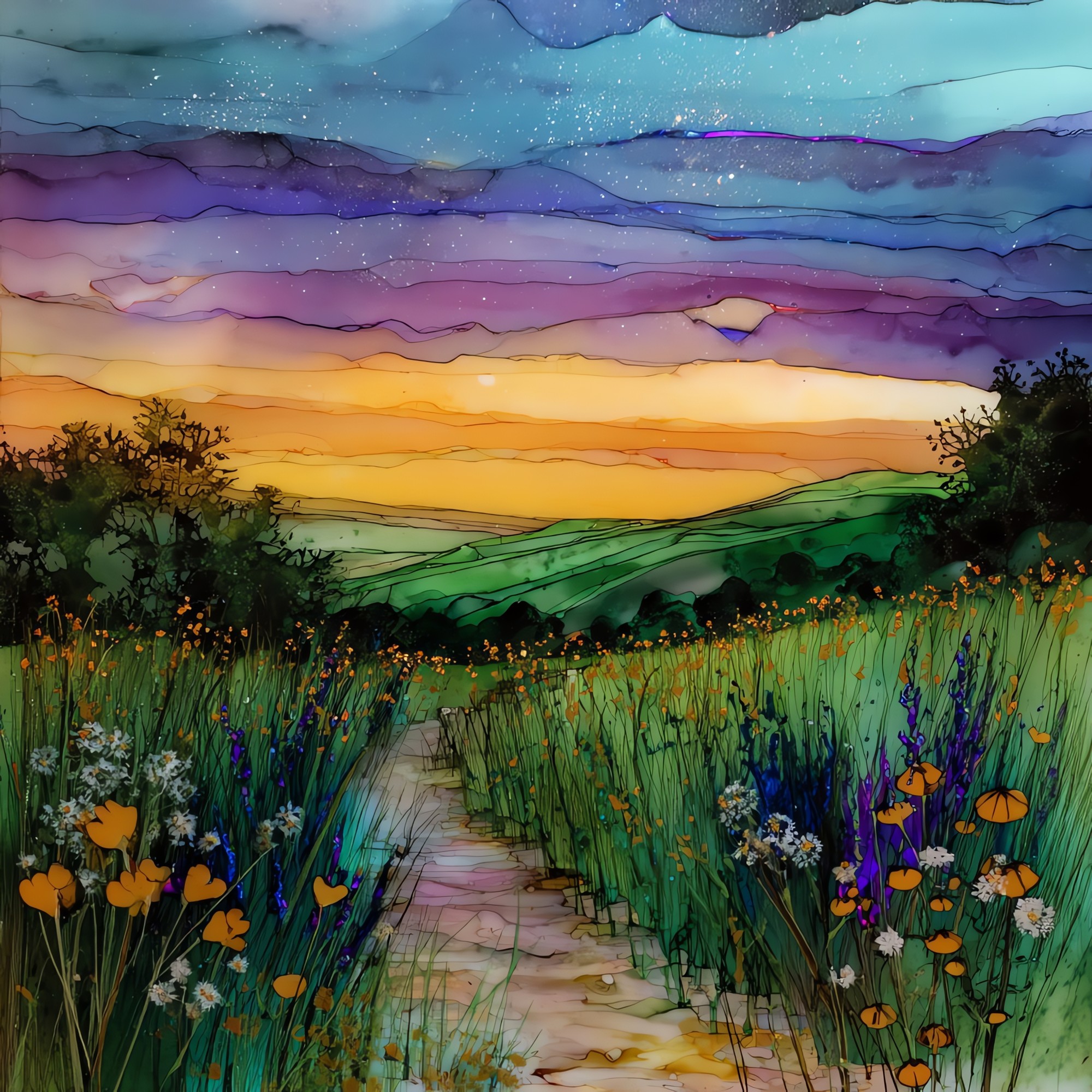 Tesero Cross-Country Meadow