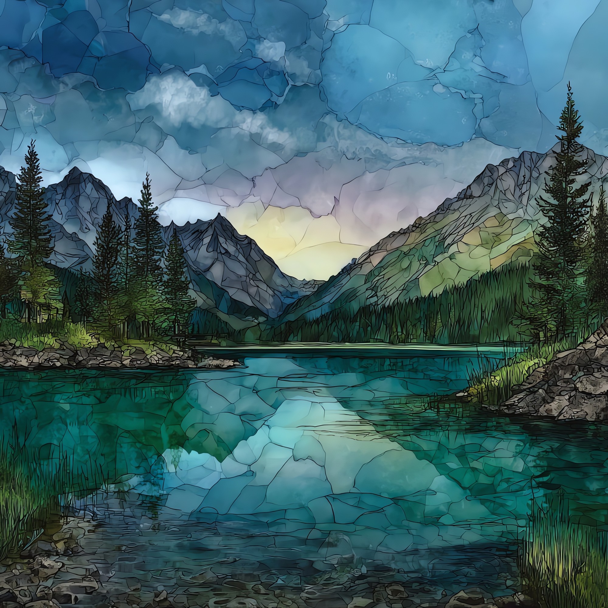 Lake Anterselva Antholzer See